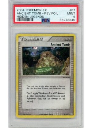 Ancient Tomb 87/101 Reverse Foil PSA 9