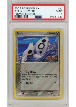 Aron 42/108 Reverse Foil PSA 9