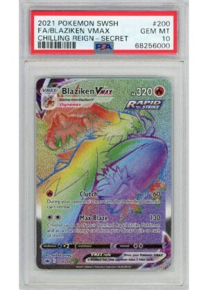 Blaziken VMAX 200/198 PSA 10