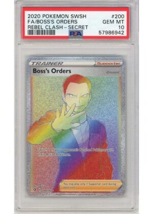Boss's Orders 200/192 PSA 10