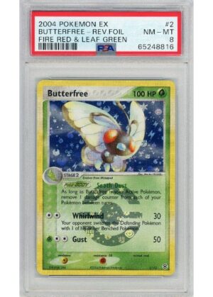 Butterfree 2/112 Reverse Foil PSA 8