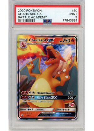 Charizard GX Battle Academy Charizard Deck #60 9/68 PSA 9