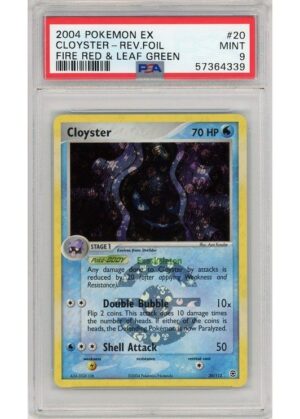 Cloyster 20/112 Reverse Foil PSA 9