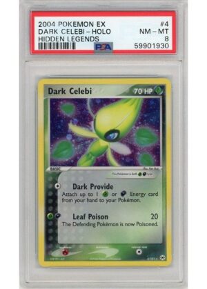 Dark Celebi 4/101 PSA 8