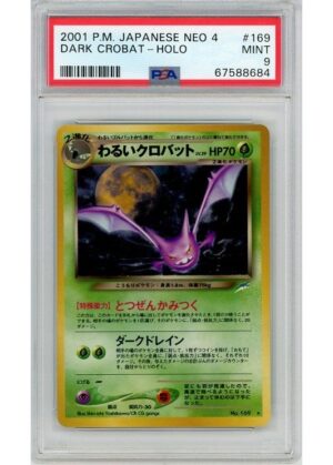 Dark Crobat 169 PSA 9