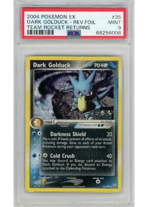 Dark Golduck 35/109 Reverse Foil PSA 9