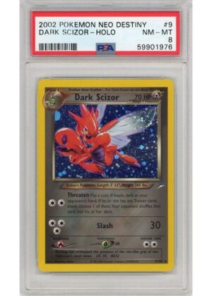 Dark Scizor 9/105 PSA 8