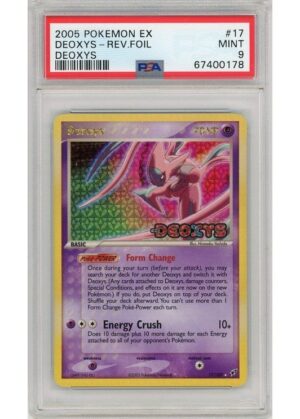 Deoxys 17/107 Reverse Foil PSA 9