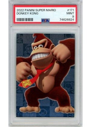 Donkey Kong (Panini Super Mario) 171 PSA 9