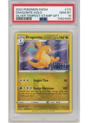 Dragonite Silver Tempest Stamp 131/195 PSA 10