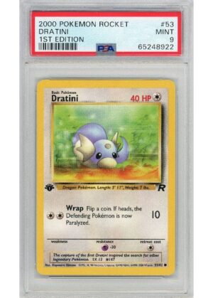 Dratini 53/82 1st Edition PSA 9