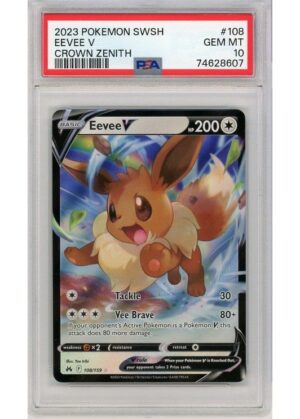 Eevee V 108/159 PSA 10