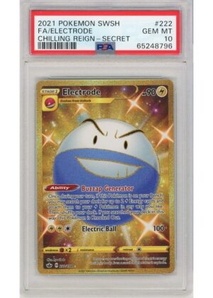 Electrode 222/198 PSA 10
