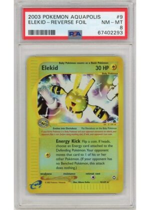 Elekid 9/147 Reverse Foil PSA 8