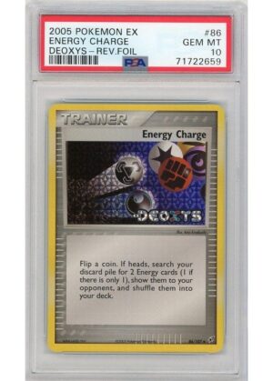Energy Charge 86/107 Reverse Foil PSA 10