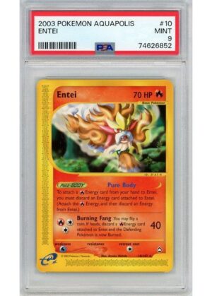 Entei 10/147 PSA 9