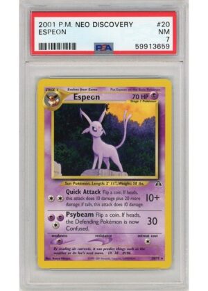Espeon 20/75 PSA 7