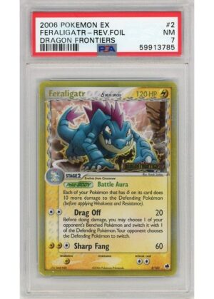 Feraligatr &delta; 2/101 Reverse Foil PSA 7