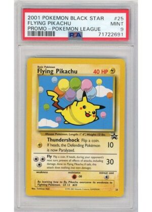 Flying Pikachu 25 PSA 9