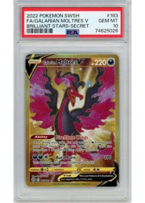 Galarian Moltres V 183/172 PSA 10