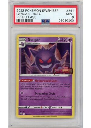 Gengar SWSH241 PSA 9