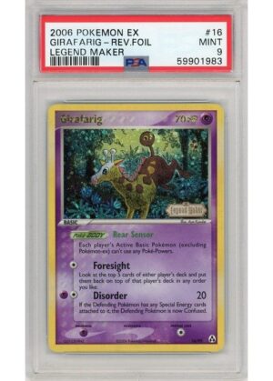 Girafarig 16/92 Reverse Foil PSA 9