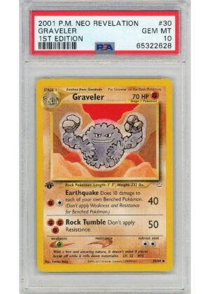 Graveler 30/64 1st Edition PSA 10