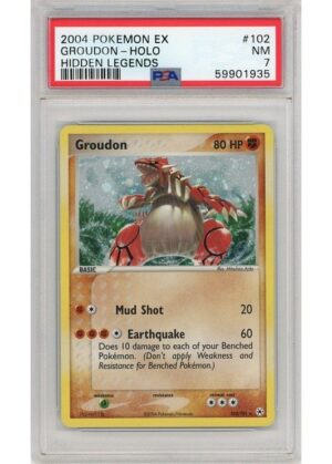 Groudon 102/101 PSA 7
