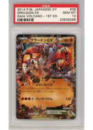 Groudon EX 039/070 1st Edition PSA 10