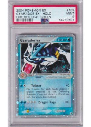 Gyarados ex 109/112 PSA 9
