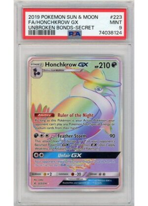 Honchkrow GX 223/214 PSA 9