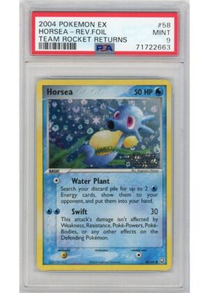 Horsea 58/109 Reverse Foil PSA 9