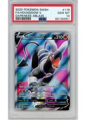 Houndoom V 178/189 PSA 10