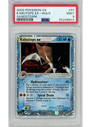Kabutops ex 97/100 PSA 9