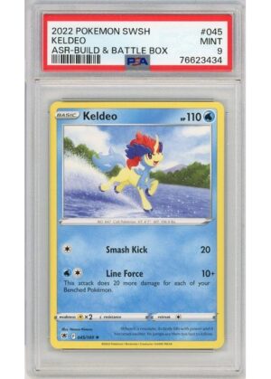 Keldeo Non Holo 045/189 PSA 9