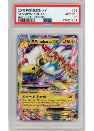 M Ampharos EX 28/98 PSA 10