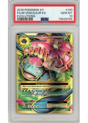 M Venusaur EX 100/108 PSA 10