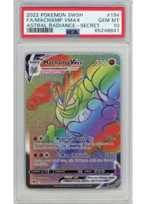 Machamp VMAX 194/189 PSA 10