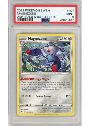Magnezone Non Holo 107/189 PSA 9