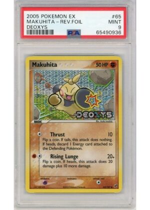 Makuhita 65/107 Reverse Foil PSA 9
