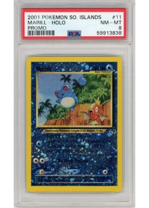 Marill 11/18 Reverse Foil PSA 8