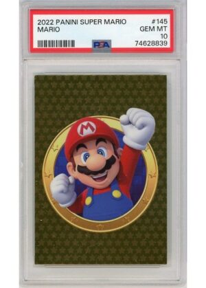 Mario (Panini Super Mario) 145 PSA 10