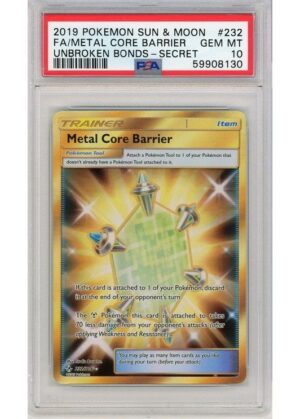Metal Core Barrier 232/214 PSA 10