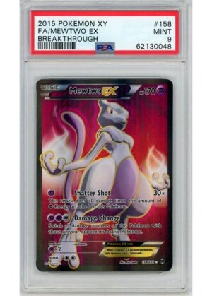 Mewtwo EX 158/162 PSA 9