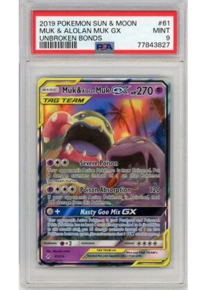 Muk & Alolan Muk GX 61/214 PSA 9