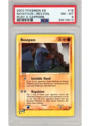 Nosepass 18/109 Reverse Foil PSA 8