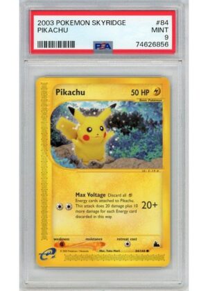 Pikachu 84/144 PSA 9