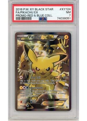 Pikachu EX XY124 PSA 7