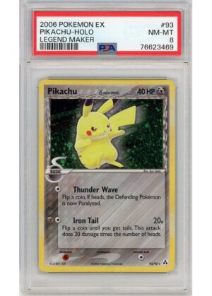 Pikachu &delta; 93/92 PSA 8