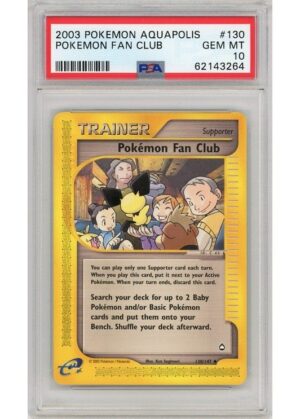 Pokémon Fan Club 130/147 PSA 10